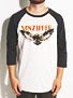 Von Zipper Giving Birds 3/4 Sleeve Shirt