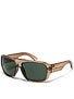 Von Zipper Gatti Brown Gloss/Vintage Grey Lens