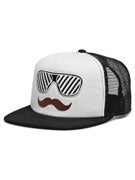 Von Zipper Magic Mustache Mesh Hat
