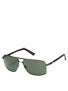VZ Metal Stache Charcoal/Grey Poly Polarized Lens