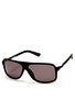 VZ Stache Black Satin w/Grey Lens