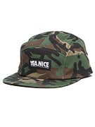 Yea.Nice Camo'd 5 Panel Camp Hat