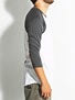 Zero Numero 3/4 Sleeve Baseball Jersey