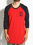 Zero Numero 3/4 Sleeve Baseball Jersey