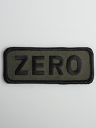 Zero Army Embroidered Patch 