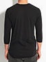 Zero Bloodshot 3/4 Sleeve Baseball Jersey