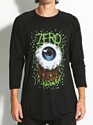 Zero Bloodshot 3/4 Sleeve Baseball Jersey