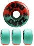 Zero Disorder Blue/Red Wheels 53mm