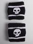 Zero Skull Wristbands Black & White