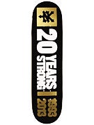 Zoo York 20 Years Strong Black Deck  8.0 x 31.93