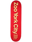 Zoo York City Red Deck  8.1 x 31.8