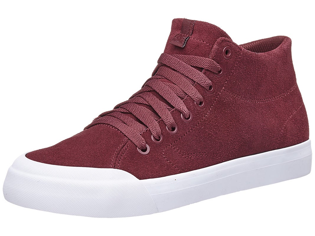 dc shoes maroon