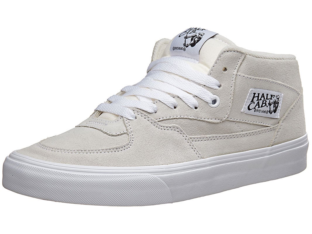 white leather half cabs