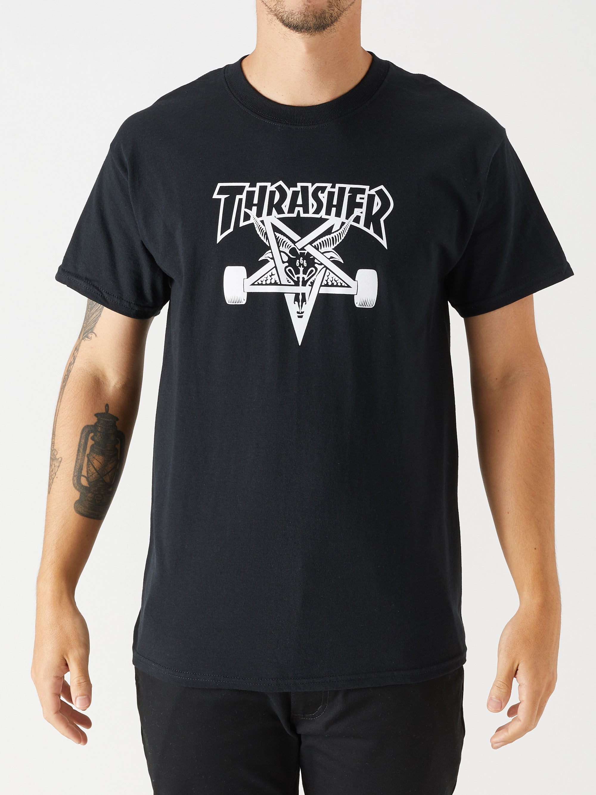 thrasher t shirt rosa