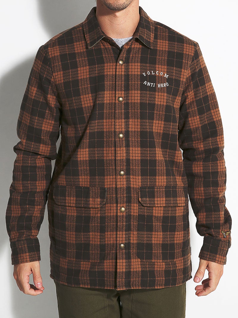 volcom flannels