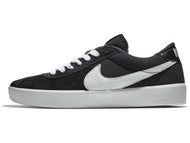 nike bruin react black white