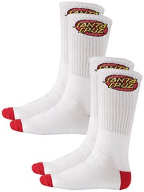 Santa Cruz Socks New Devil Hand Socks Sports Skateboard Socks