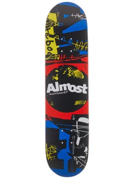 Almost Skateboard Deck Ivy League Imapact Max 8.25" x 32.1" with Grip 