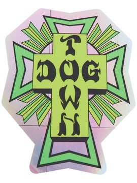 Green Dogtown Cross Logo Sticker FREE SHIPPING! 