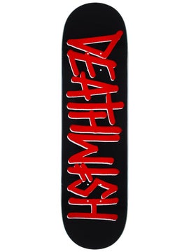 Deathwish Skateboard Deck Original G Tropical 8.25" x 31.5" with Grip 