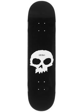Bundle of 2 Items 8 x 31.6 with Jessup WS Die-Cut Black Griptape Zero Skateboards Bold Black/White Skateboard Deck