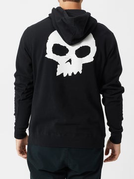 zero single skull hoodie