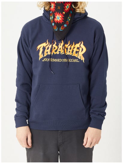 navy thrasher sweatshirt