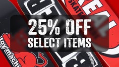 25% Off Select Items