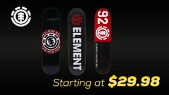 Element Skateboard Decks