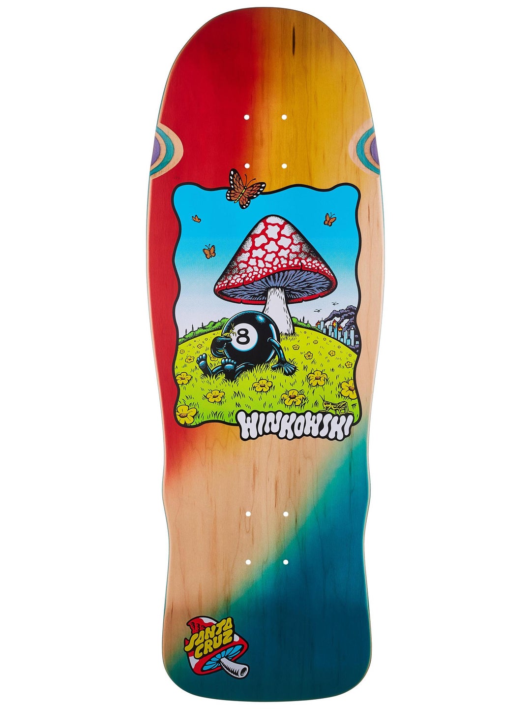 Santa Cruz Winkowski 8Baller Shaped Deck 10.34x30.5 | Skate Warehouse