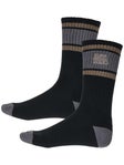 Anti Hero Black Hero Outline Emb Socks Black