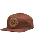 Anti Hero Basic Pigeon Round Snapback Hat Dark Brown