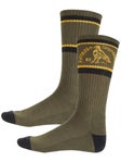Anti Hero Clubhouse Socks Olive/Gold/Black
