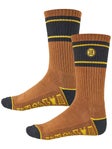 Anti Hero Hecho Por Skate Emb Socks Brown