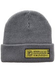 Anti Hero Hecho Por Skate Beanie Charcoal/Yellow