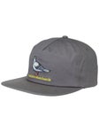 Anti Hero Lil Pigeon Snapback Hat Charcoal/Yellow