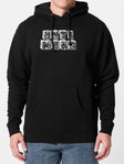 Anti Hero Stacked Hoodie Black/White