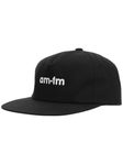 AM-FM Equipment OG Snapback Hat Adj Black 