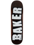 Baker Brand Logo Veneers B2 Brown Deck 8.25 x 32.25