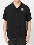 Baker Skull Button Up Shirt MD Black