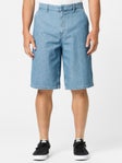 Brixton Choice Chino Baggy Shorts Denim Herringbone