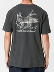 Brixton Muskie T-Shirt Black Worn Wash