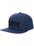 Creature Mono Logo Snapback Hat Navy