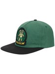 Creature Sideshow Snapback Hat Green
