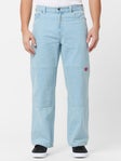 Dickies Double Knee Jeans 34" Denim Vintage Wash