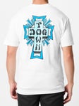 Dogtown Cross Logo Color T-Shirt White/Blue