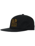 Glass House Projection Snapback Hat Black