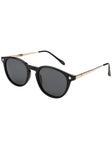 Glassy Aria Premium Sunglasses Black/Gold Polarized