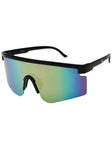 Glassy Mojave Polarized Sunglasses Black/Green Mirror