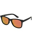 Glassy Mikemo Premium Sunglasses Blackout/Red Mirror